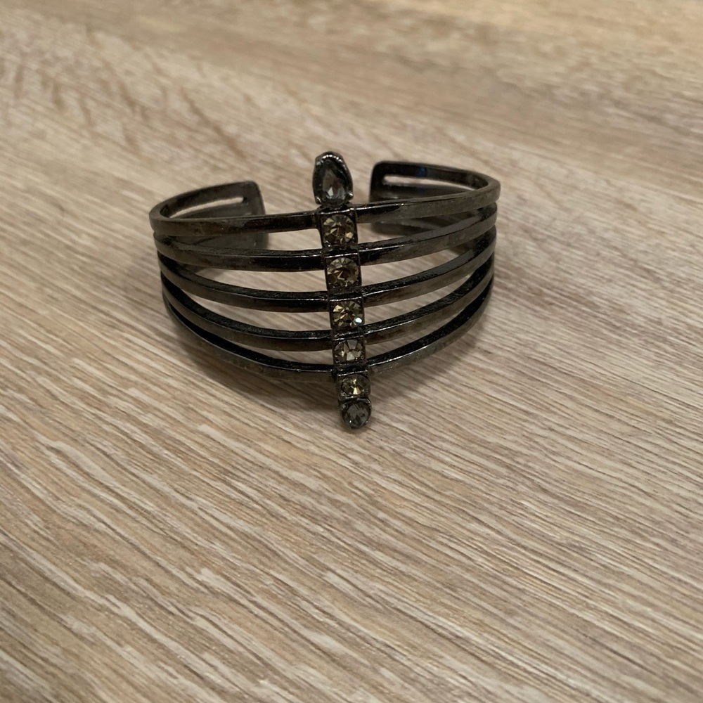 BCBG Cuff Bracelete GunMetal